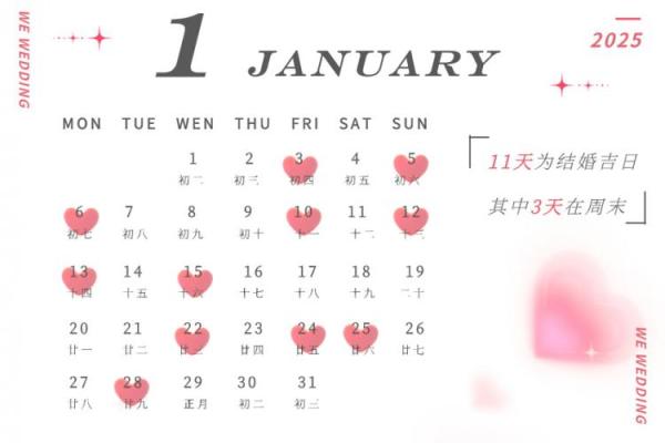 2025下半年结婚吉日(2025年适合结婚的日子)