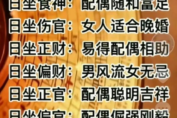 日柱看婚姻—日柱看婚姻口诀女
