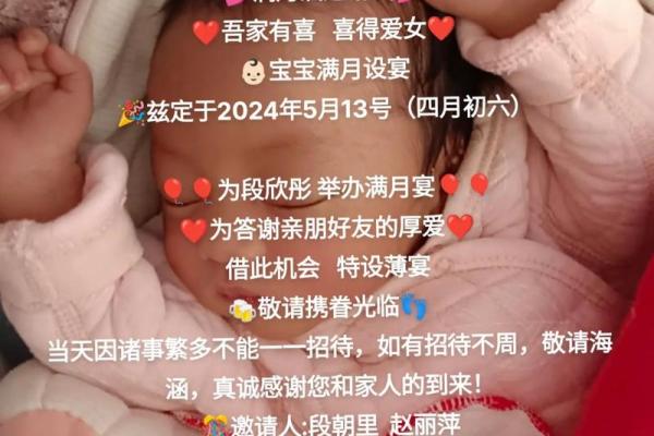 2024年12月婴儿满月酒吉日 宝宝满月宴吉日优选