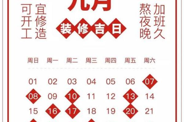 装修黄道吉日