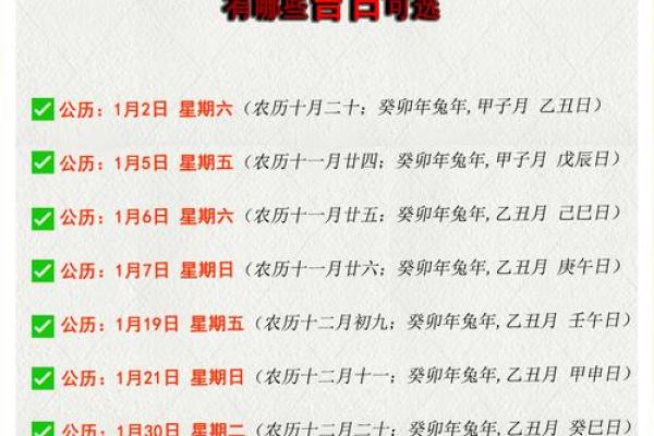 2025年1月适合装修动土的日子
