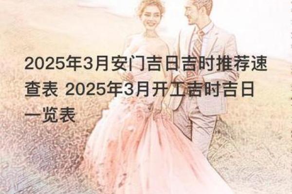 2025年黄道吉日3月 2025年3月黄道吉日查询最佳婚嫁开业搬家吉日一览