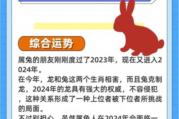 1987年属兔2024年的运势及运程 1987年属兔2024年全年运势解析2024年属兔每月运程指