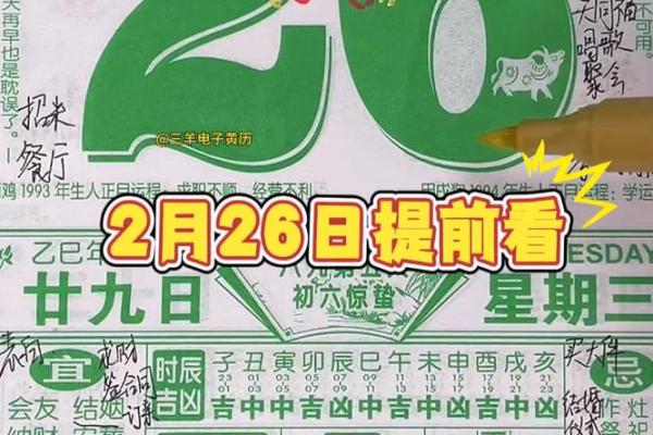 2月26日黄道吉日查询_2月26日黄道吉日查询宜忌事项全解析