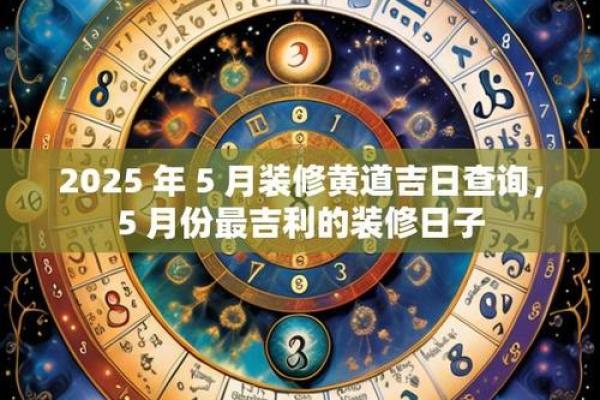 装修日期的黄道吉日2025 2025年新房动工吉日一览表
