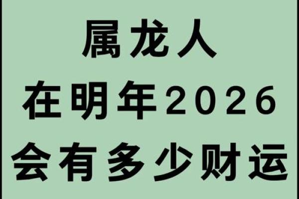 属龙人2026年财运怎么样？实用建议来了