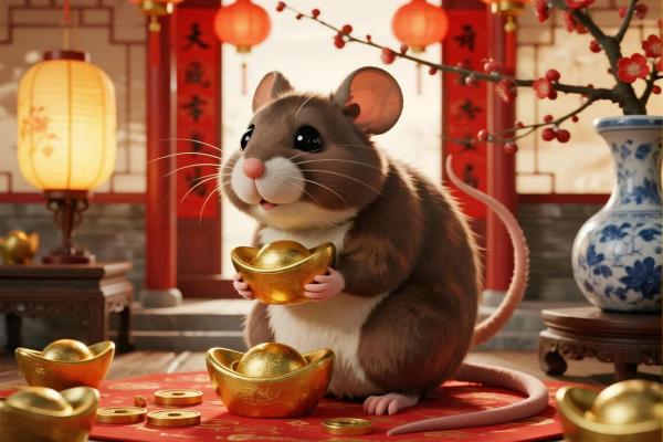 属鼠人2026年财运好吗?事业感情全解析