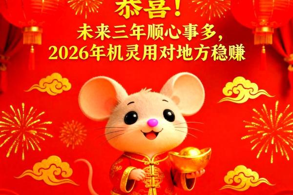 2026年属鼠人事业运如何？关键月份提醒