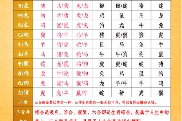 兔犯冲的四个属相