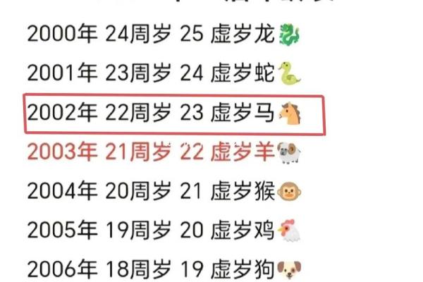 2002年属什么生肖