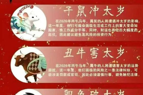 2026年犯太岁属相有哪几个