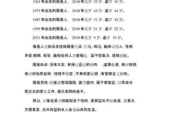 属兔年是哪家年_属兔人是哪年的